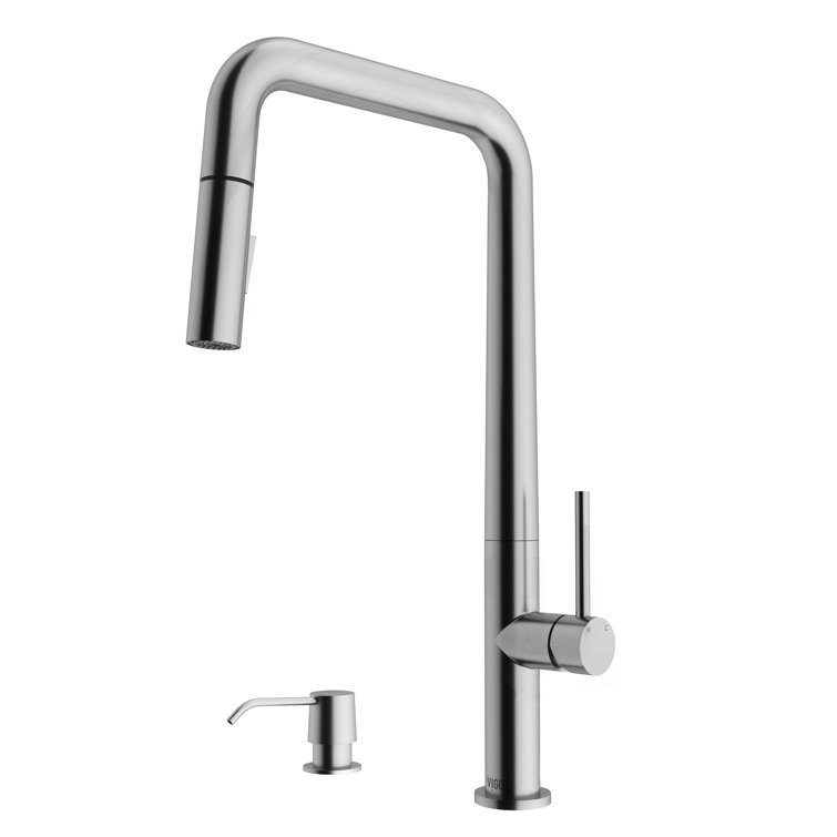 Parsons 18" H 1-handle Pull-Down 2-Function Sprayer Kitchen Faucet