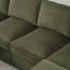 Canapé modulaire, canapé à assise profonde avec repose-pieds (4 et 2 repose-pieds)