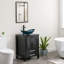 Finition de la base: finition du plateau blanc: meuble-lavabo simple autoportant bleu de 24 po avec comptoir en bois manufacturé-657482313-657482314