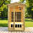 KISRAIS XATC1025 Upgraded Version Outdoor Sauna 2 Person Low EMF Far Infrared Sauna with Chromotherapy Lights, Reading Lights, RLT & NIR Light, Bluetooth Speakers | Indoor/Outdoor Dry Heat Sauna for Home & Gym – Made from Canadian Old Fir
