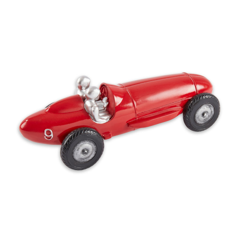 Voiture de course en résine à collectionner, Rouge