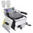 Electric Deep Countertop Fryer Stainless Steel with Timer and Drain