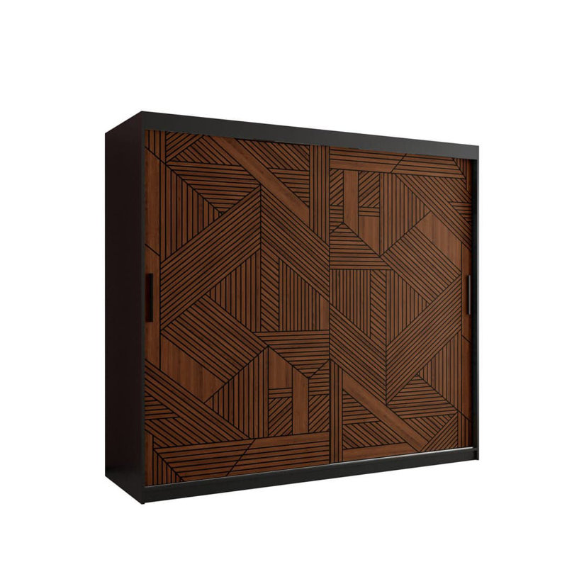 Oswego 2 Door Manufactured Wood Wardrobe