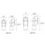 Balthus 1 - Bulb Outdoor Wall Lantern-69833641-69833642
