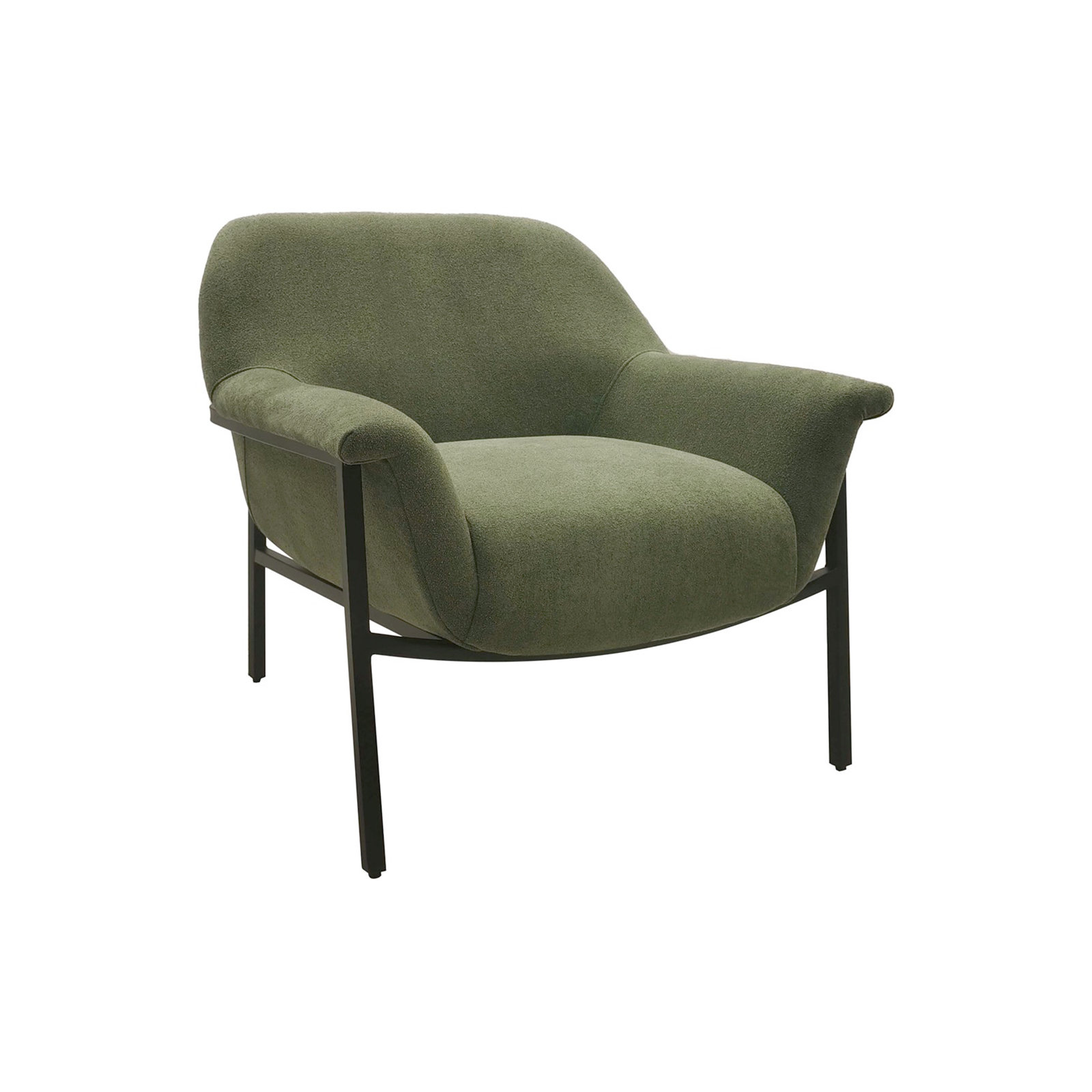 Starnisha Accent Chair, Green Polyester