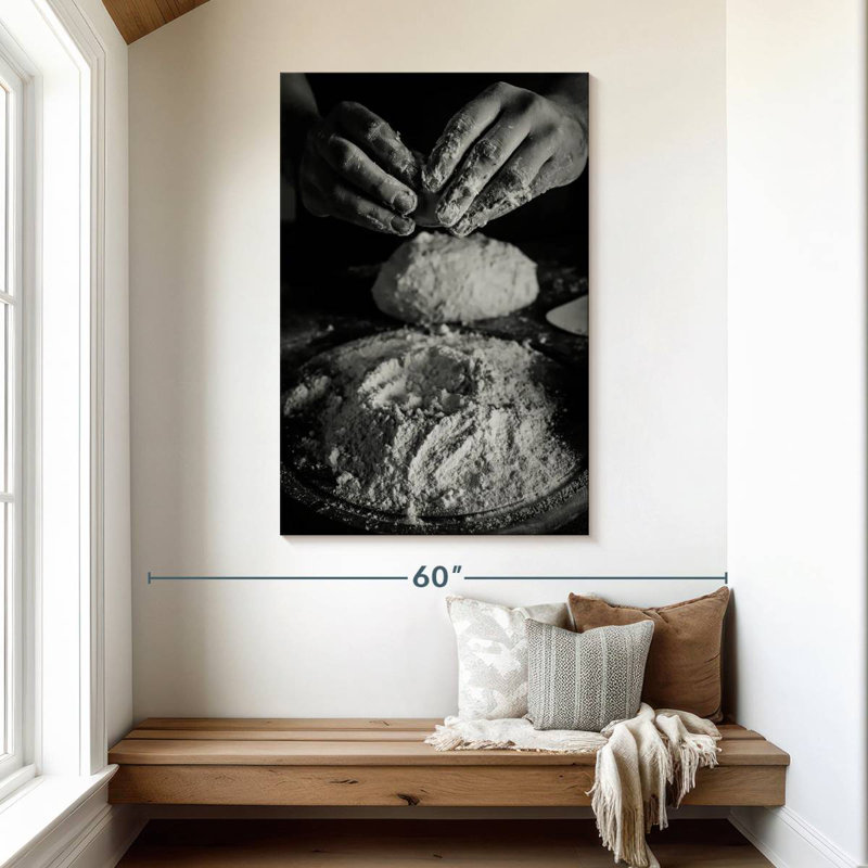 Senne Baker Kneading Dough, 48" H x 32" W