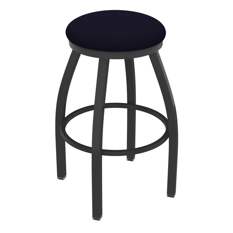 Tabouret pivotant Cragin XL802, Étain, Vinyle - crépuscule Canter, Tabouret de bar (siège d’une hauteur de 30 po)
