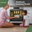 Hamilton Beach, cuisinière à convection à double carburant de 30 po, avec commande tactile à DEL, acier inoxydable