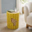 Tabouret/table d'appoint en résine en forme d'épi de maïs de 44 cm (17,32 po) pour la décoration intérieure et extérieure