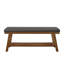 Banc de rangement Mid-Century l 43,5 po-131373024
