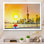 «Romantic Couple In Love In Shanghai», reproduction sur toile flottante
