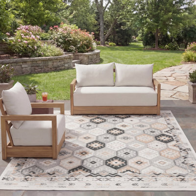 Tapis intérieur / extérieur Chenery Sunrise