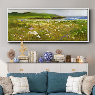 " Montara Bluffs " Acrylic Painting