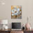 Athenas Flower Canvas Glamorous Feminine Wall Art by Art Remedy-104343848-104343783