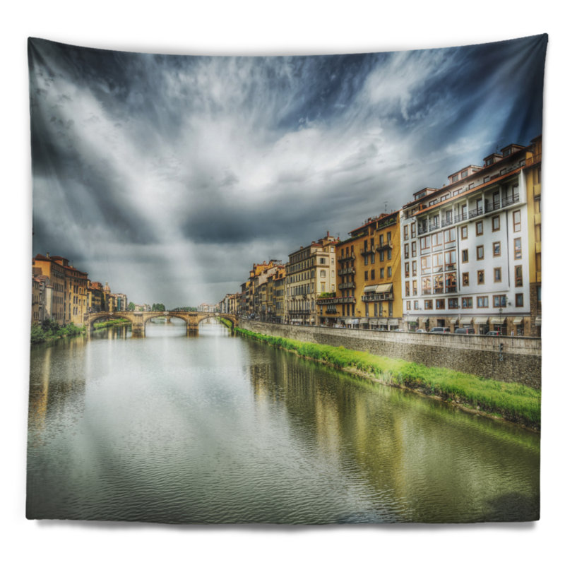 Polyester Tapestry, 50" H x 60" W