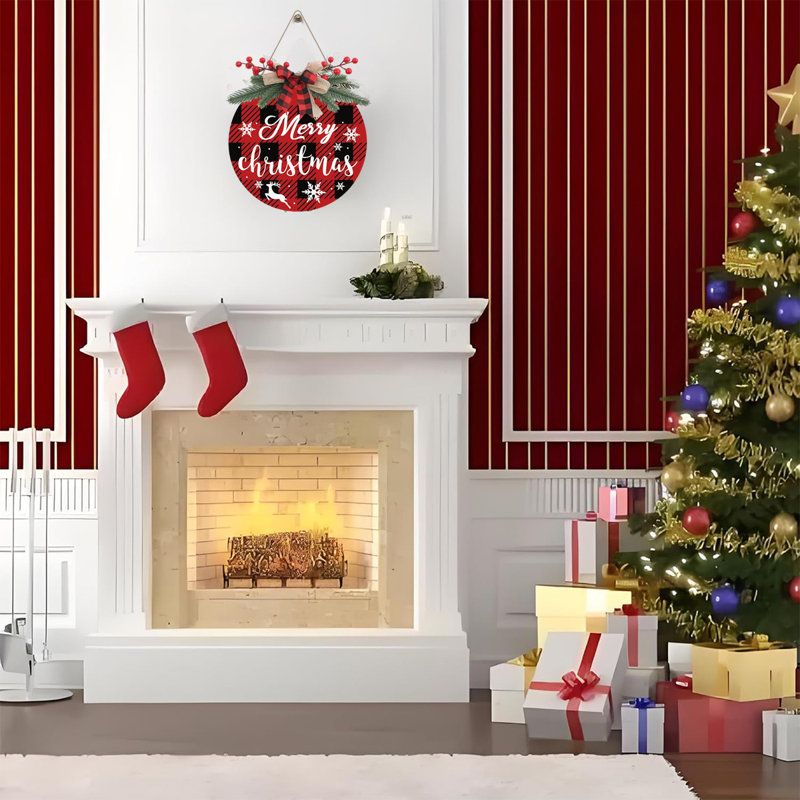 Enseigne de porte Merry Christmas