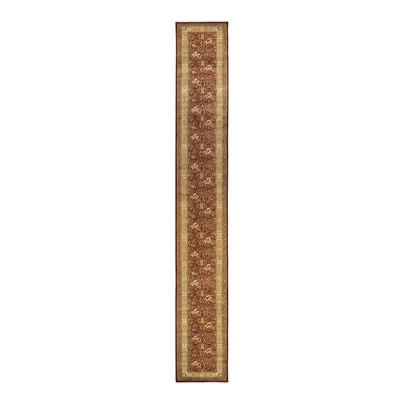 Classic One-of-a-Kind 2' 7" X 19' 7" Hand Knotted Area Rug
