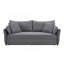 Canapé moderne, lit escamotable avec rangement-156432964