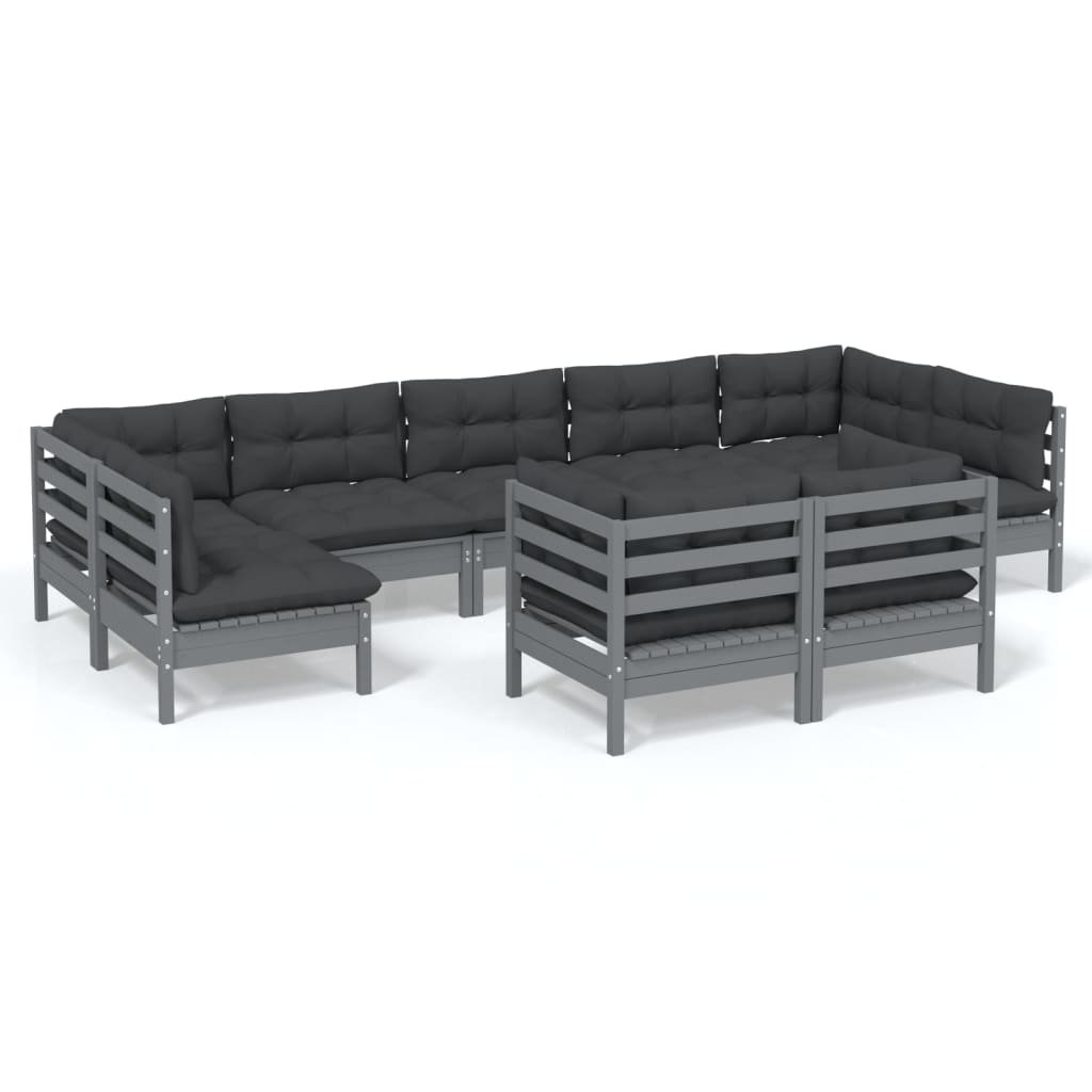 Gartensofa Hriti mit Kissen