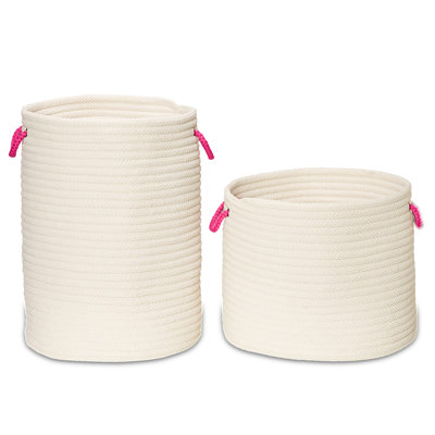 Fabric Laundry Basket with Handles