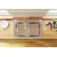 Évier de cuisine à double cuve avec ensemble de drain encastrable L 33 po x l 22 po Lustertone-9253519