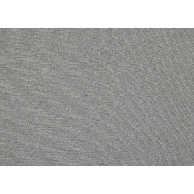 Repose-pieds capitonné en microfibre gris avec rangement capitonné Modern Living Furniture 1 pièce