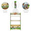 95.9cm H X 55.88cm W Kids Bookcase