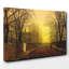 John Atkinson Grimshaw - Wrapped Canvas Painting-19061129