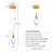 Lykeisha 1 - Light LED Single Pendant-450110440
