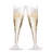 Clear Plastic Champagne Flute For 50 Guests