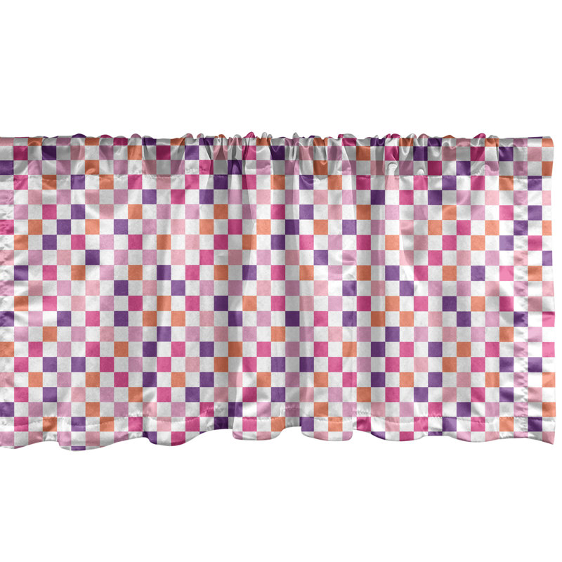 Multicolore cantonnière Ambesonne
