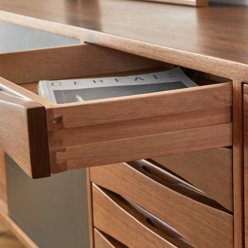Medieval style TV stand, 86.61"