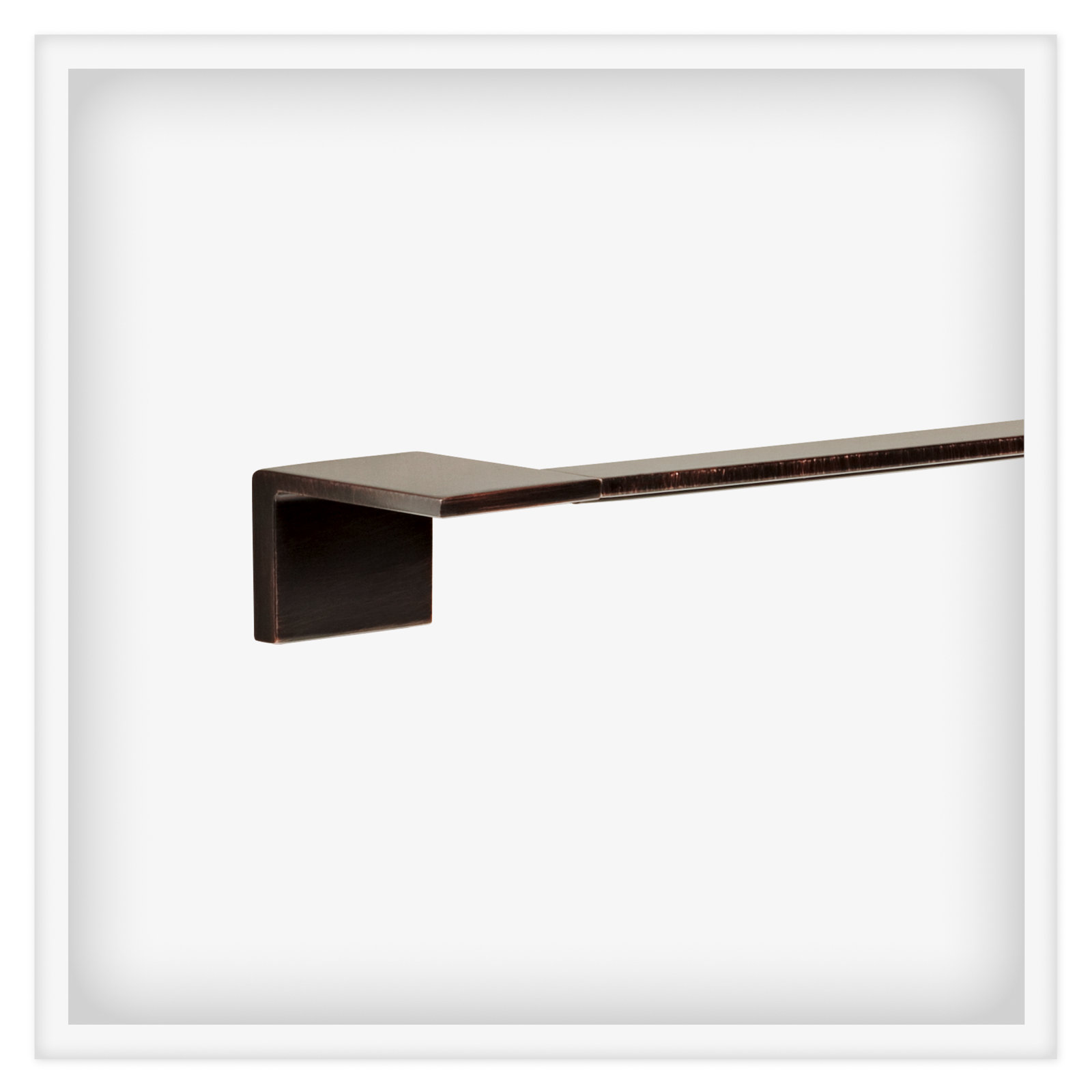 Vero 30" Wall-Mounted Towel Bar, Venetian Bronze