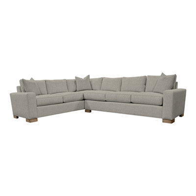 Claremont Upholstered 98 " L-Shaped Corner Sectional