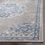 Tapis gris clair / bleu Barcus-38061920