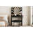 Makeup Vanity Desk with 10 Hollywood Bulbs, Fluted Dressing Table with Charging Station, 2 Drawers and 4 Open Shelves