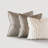 Halo Ruffled Faux Fur Throw Pillow-20417912