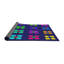 Tapis mauve/bleu à tisser électrique-76045270