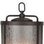 Lampadaire d'extérieur 3 lumières au fini bronze