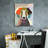 'Saluki' by Lanre Adefioye, Canvas Wall Art-458381148