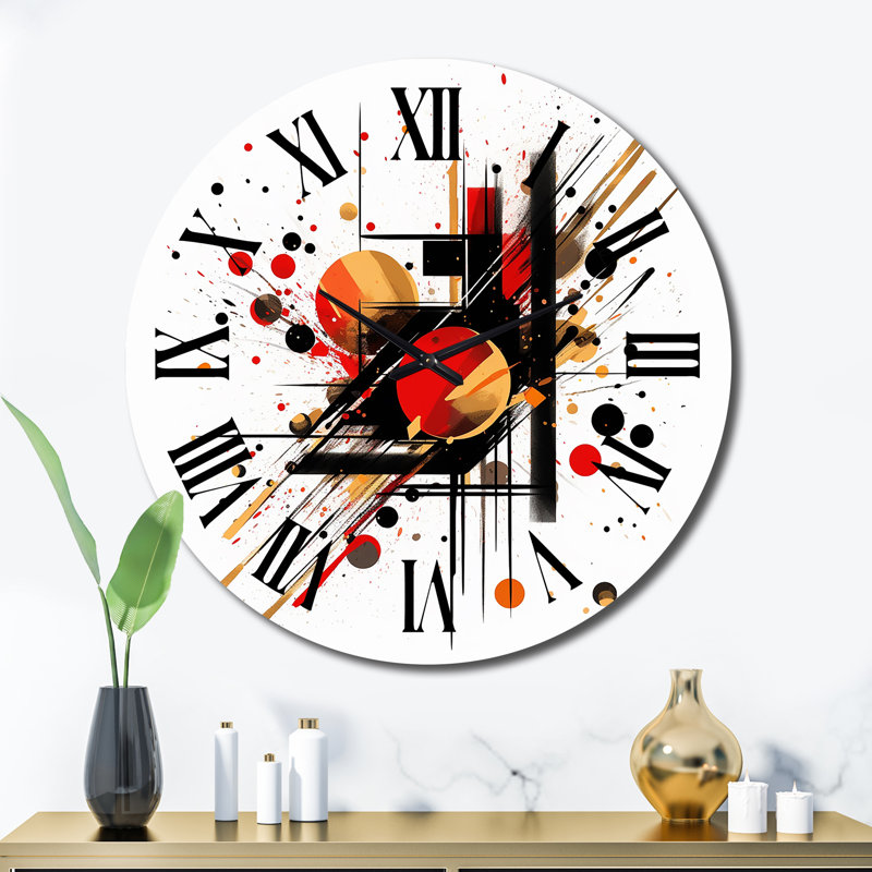Metal Wall Clock, Extra Large