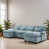 Chenille bleu menthe est en rupture de stock