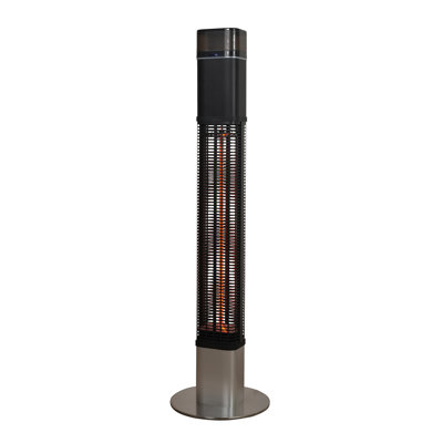 Chauffe-colonne électrique Deko Living 1500W avec tube halogène