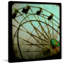 « ferris wheel », reproduction de photo sur toile tendue-19672649