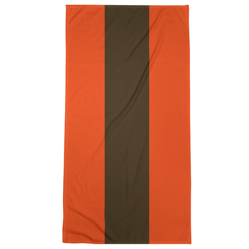 Bath Towel, Light Orange/Brown