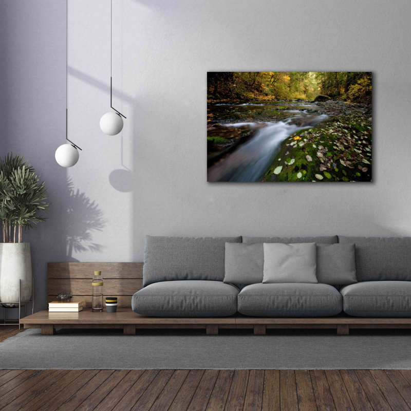" Rushing Best " by Thomas Haney, 40" H x 60" W x 1.5" D