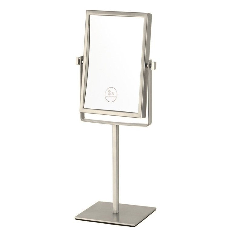Metal Mirror, Satin Nickel