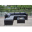 Canapé modulaire d'extérieur de 86 po avec coussins Brack-565298172-565298171