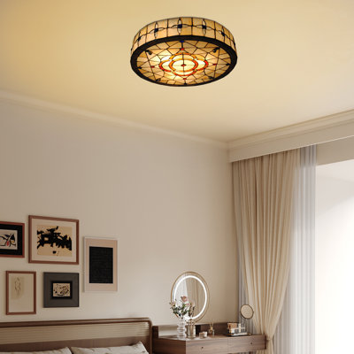 Panther Glass Flush Mount