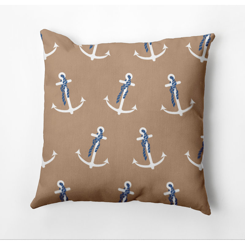Coussin Nautical Nights Whimsy, 18 po x 18 po, Pes